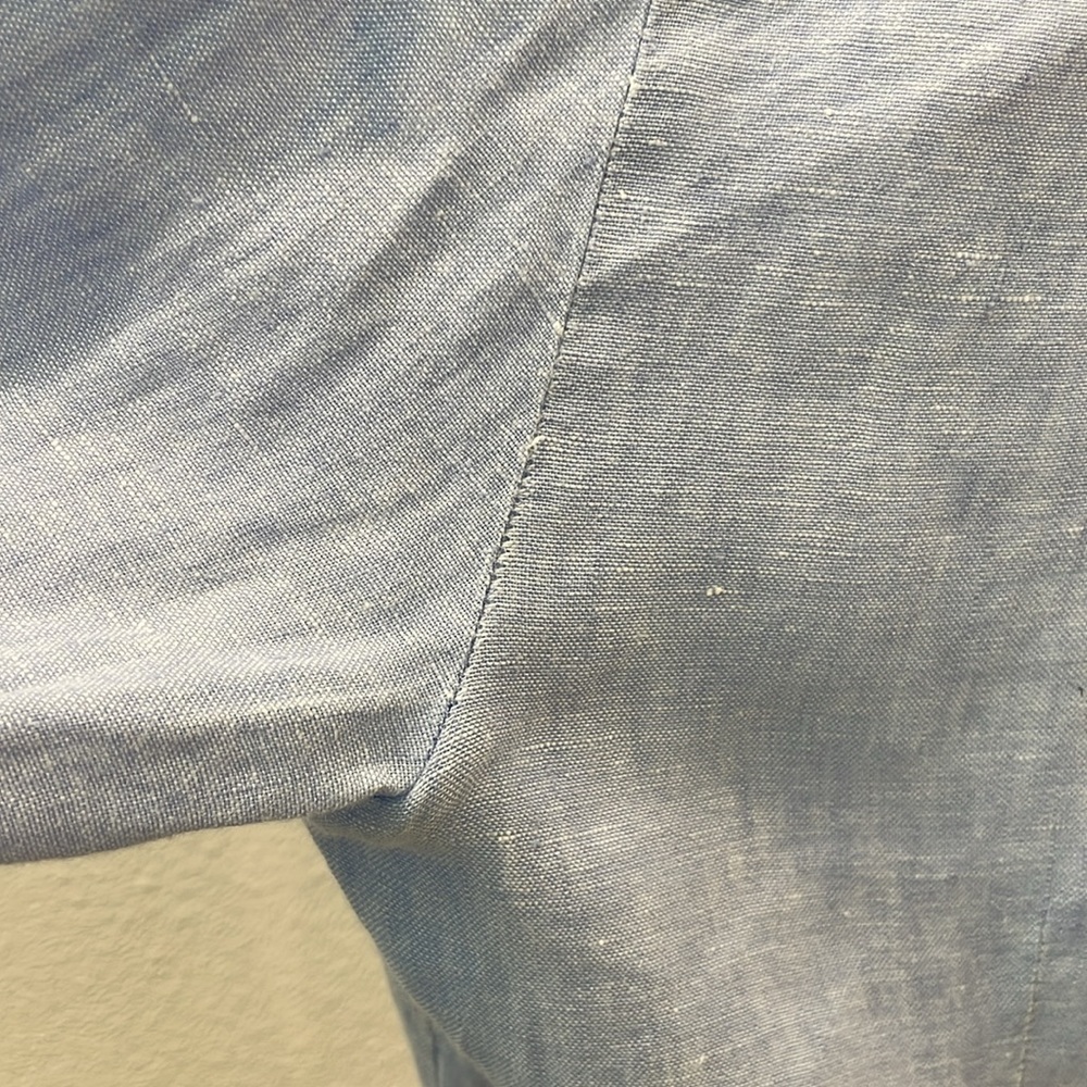 Jcrew Baird McNutt Irish linen shirt women - Picture 7 of 8